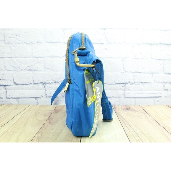 Travelon Anti Theft RFID Crossbody Shoulder Bag Navy Blue - Picture 2 of 16